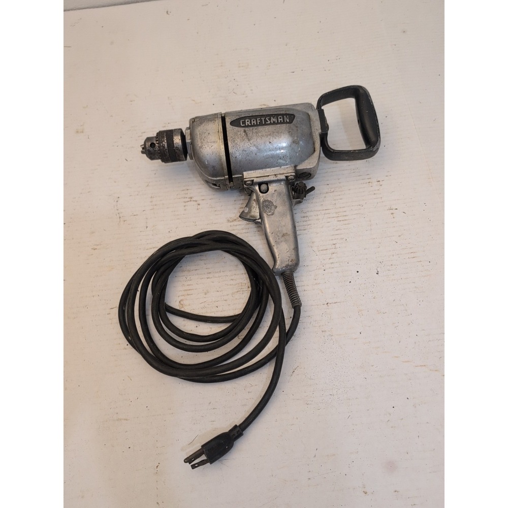 VTG 60s Craftsman Electric Industrially Rated 1/2" Drill 207.25850